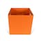 John Louis Home Fabric Bins, Canvas, Orange, 11 in W BIN-C-C07 - alternate 4